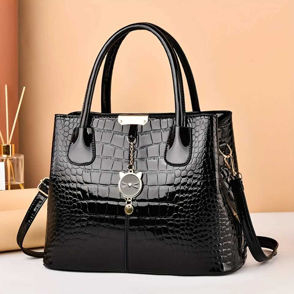 Pattern Handbag Luxury Crossbody Bag Solid Color Shoulder Purse WomenW251107