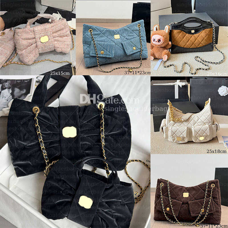 25s Evening Bags Winter Styles Butterfly Bag 31bag mini hand woc chain bag Women Leather suede single-shoulder handbag tote bag Luxury Designer hobo bag Makeup Bag