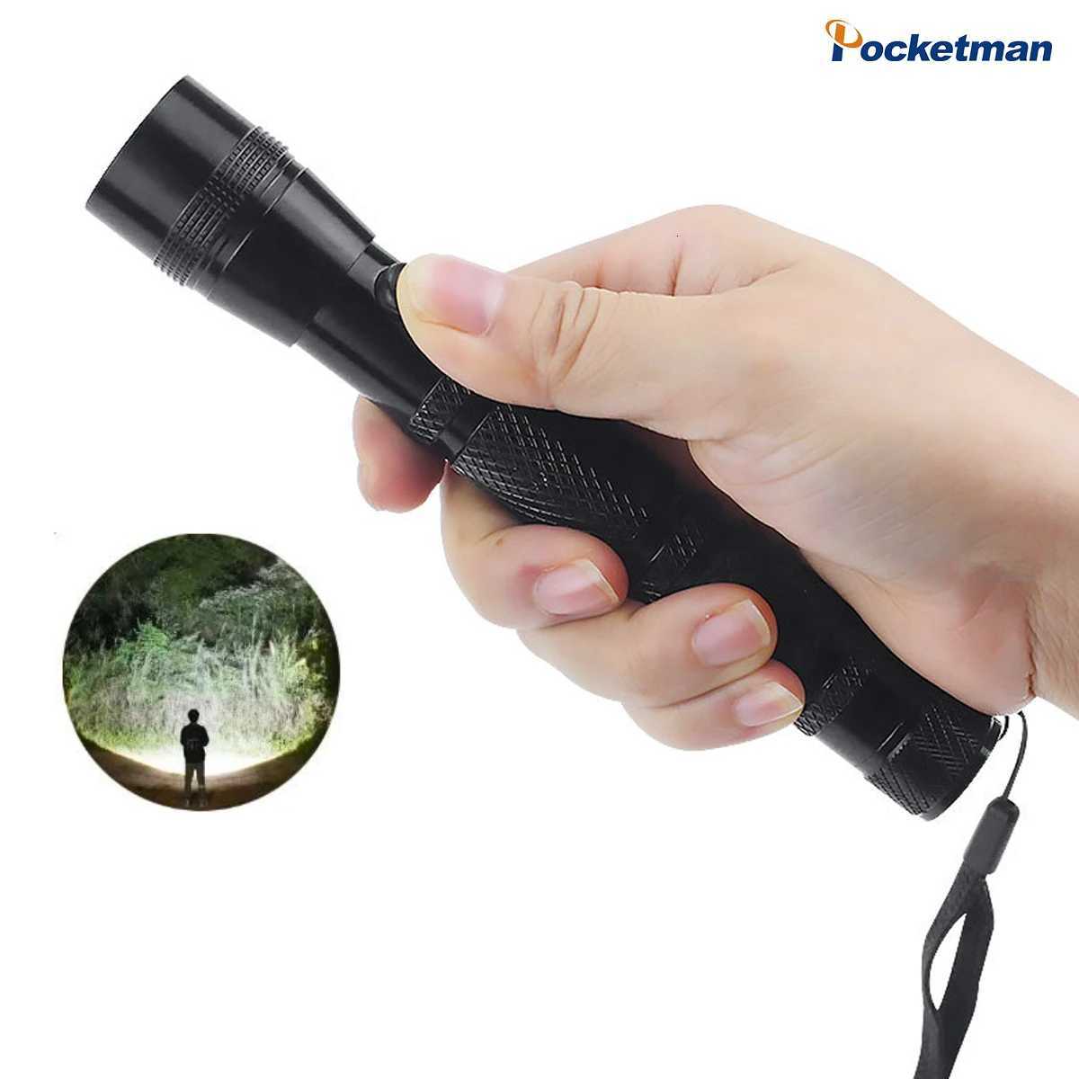 Mini Flashlight Portable Home Pocket Hiking Travel Work Light Emergency Lighting Lamp AA Battery Outdoor Waterproof LanternW251106