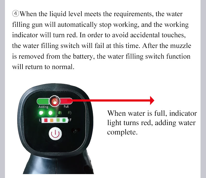 Battery Watering Gun Filler with Auto Shut Off Drip-Free Valve, Forklift Golf Cart RV Truck Battery Watering Filling System