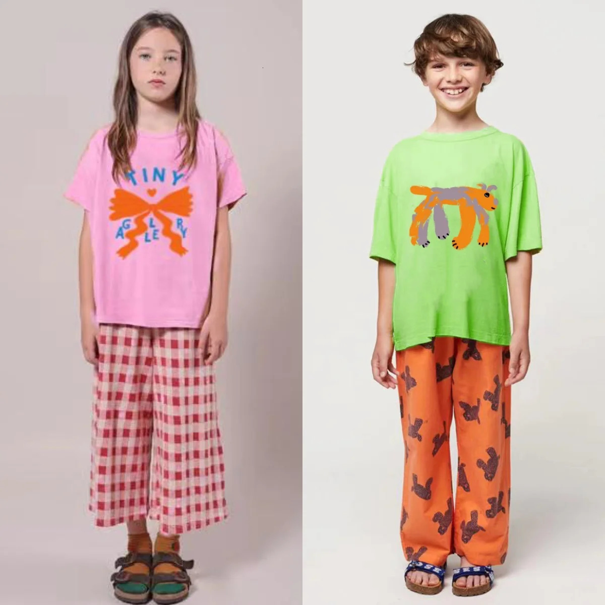 Boys Summer T-Shirts 2025 Cotton Graphic Tees for Girls Short-sleeve Kids Tops Toddler Baby Shirts Children T Shirt 250407