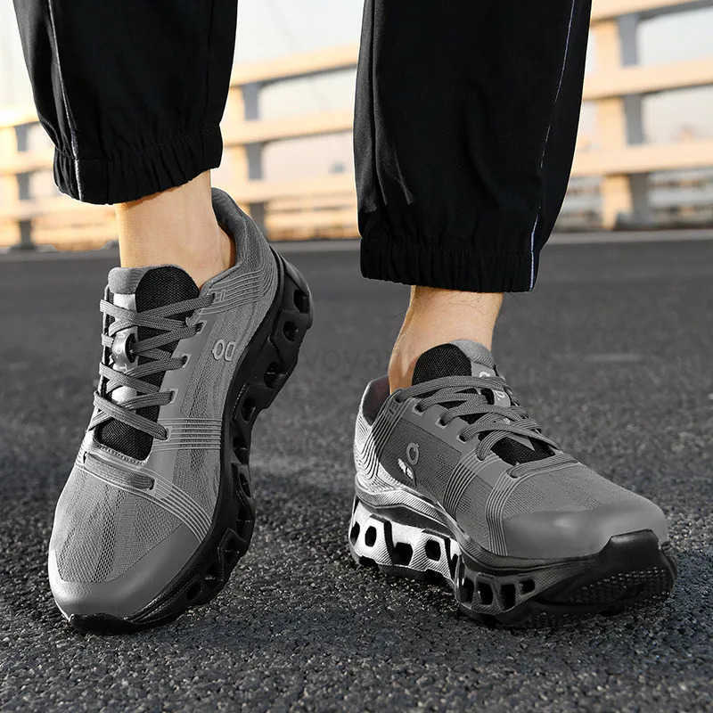 Mens Casual Lightweight Mesh Sports Shoes - Summer Breathable Running Sneakers with Soft Sole N-Slip and Cfortable Design Z250407