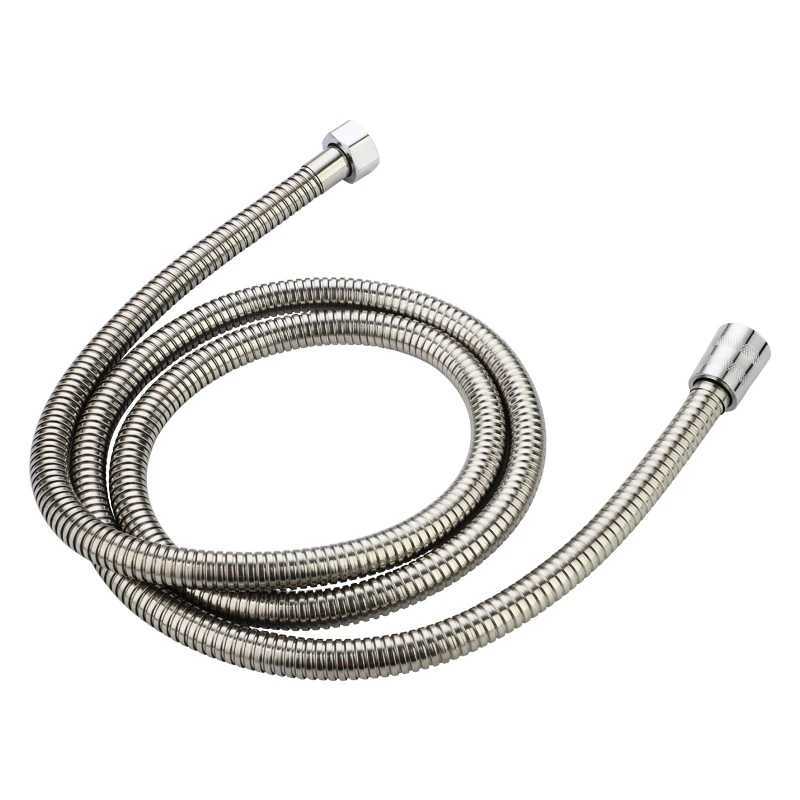 1 / 15/2/3/4/5/10 M Shower Pipe Shower Water Heater Stainless Steel Hose General Metal Hose Water Softener Y251107