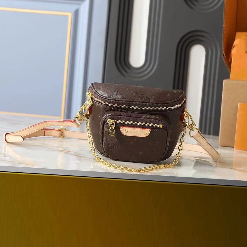 Fanny Packs Designer for Women Waist Bag Genuine Leather Man Mini Bum Bag Shoulder Cross Body Bag Bumbag Chest Bag Handbag