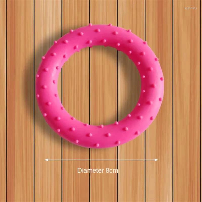 Update 1Pcs Anti Bite Training Ring Puller Diameter 8Cm Dog Toy High Quality Chewing Thorn Pet