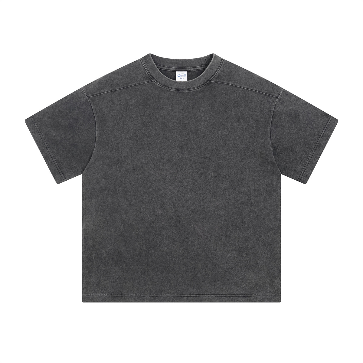 Chain fashion men's clothing | 2025 spring/summer printed T-shirt trendy brand street vintage pure cotton couple short sleeved shirt