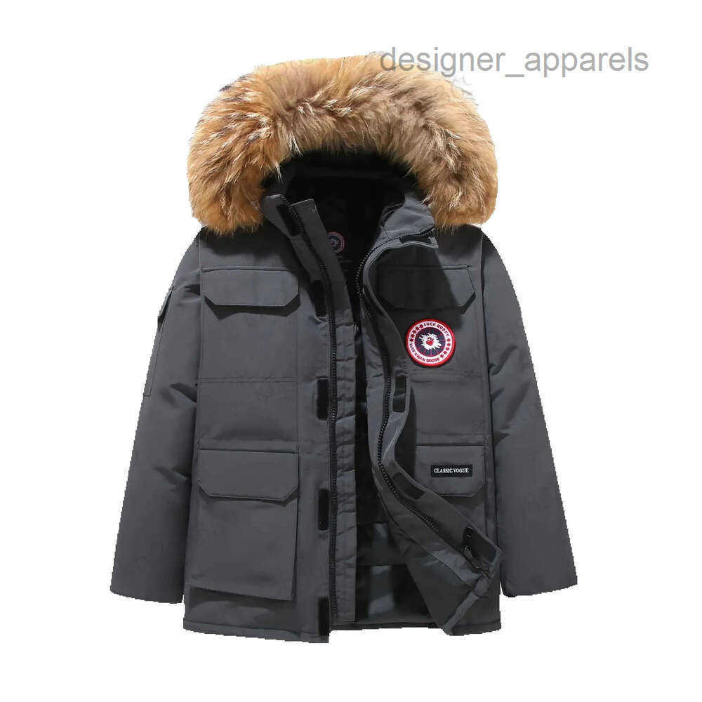 Big Expedition Designer Canada Goose Down Jacket For Men And Women Couples Winter New Thickened Coat Workwear Parka Canada goosejackets mens HU2