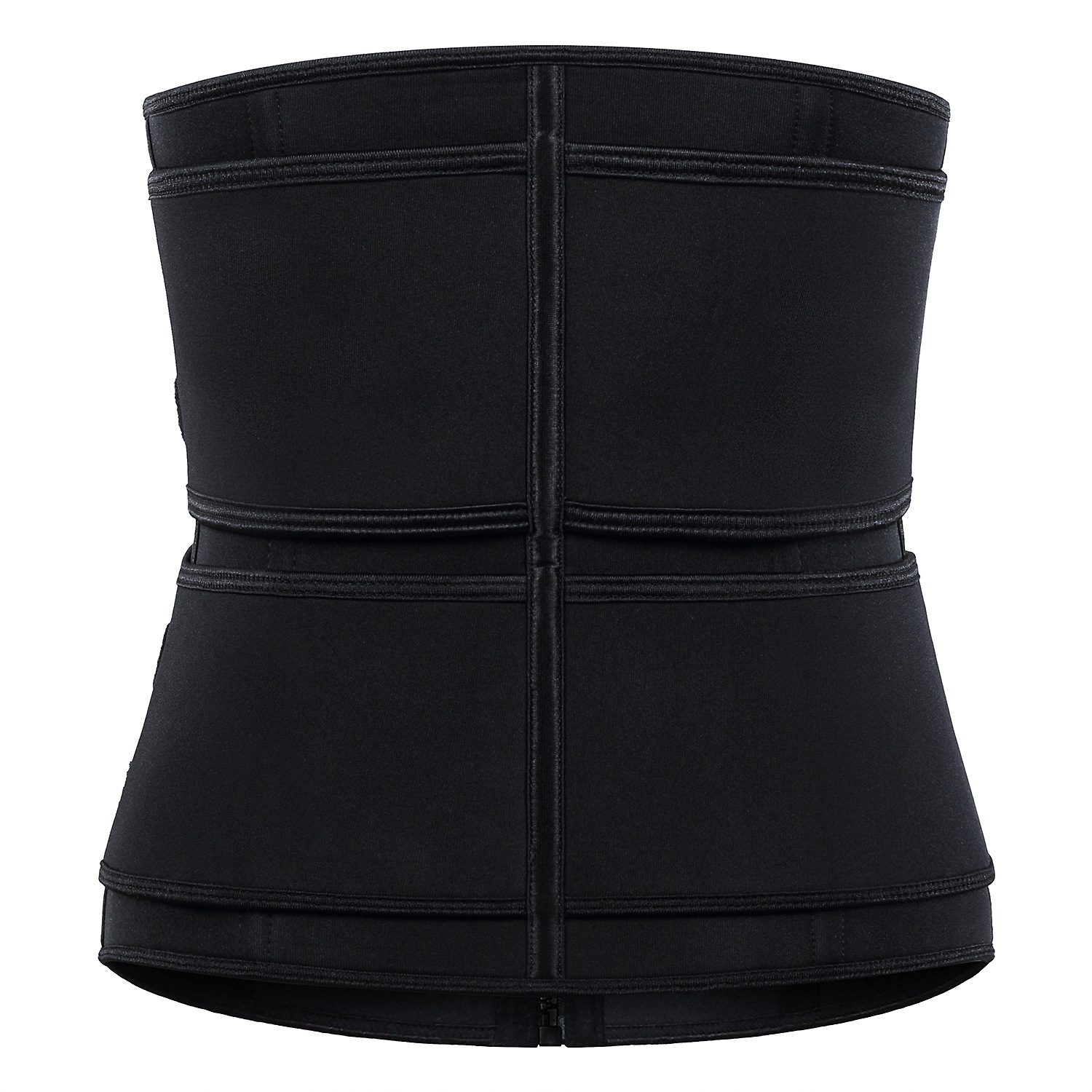 Waist Trimmer Tummy Control Belt Neoprene Fabric Waist Trainer Double Straps Corset Cincher Fitness Workout Sauna Sweat Band Girdle Shapewear