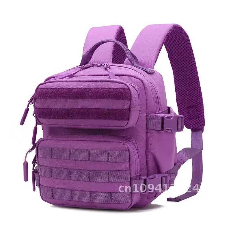 9L Mini Tactical Backpack Men Women Fitness Gym Bag Sports Lightweight Rucksack Hiking Wateproof Outdoor Backpack Travel CampingC250407
