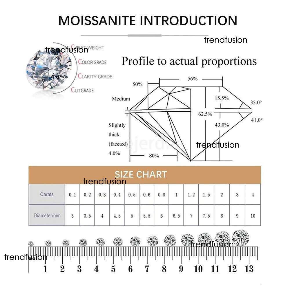 designer VVS Moissanite ring for women men spinelli kilcol rings pass dia tester S sier overlapping Stacking 3 bands Ring