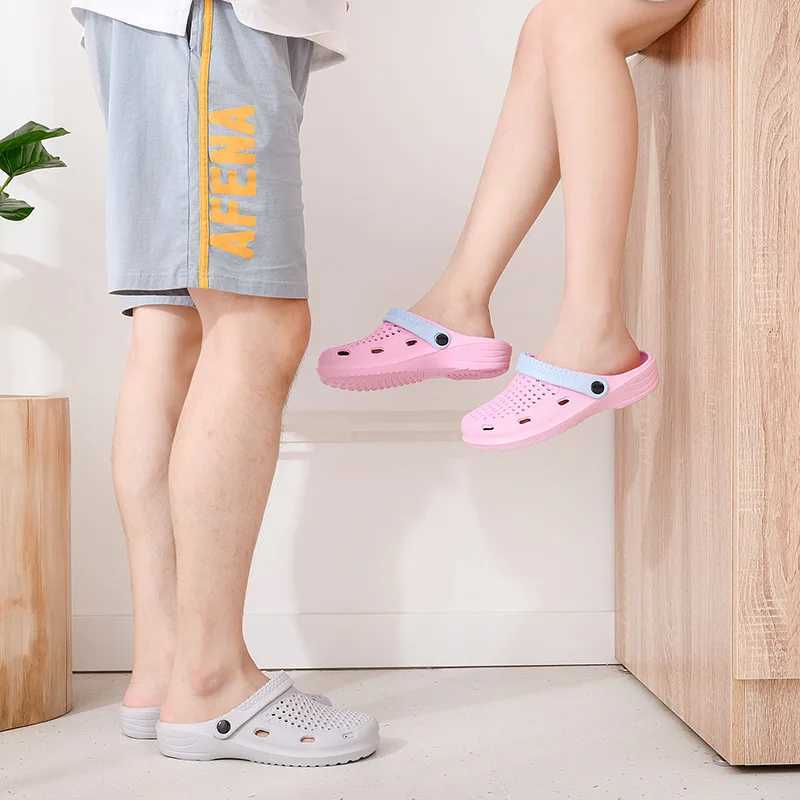 New Arrival Womens sandals hole shoes womens beach shoes EVA lightweight sandals family slippers outdoor slippers summer slippers sports shoes non sli