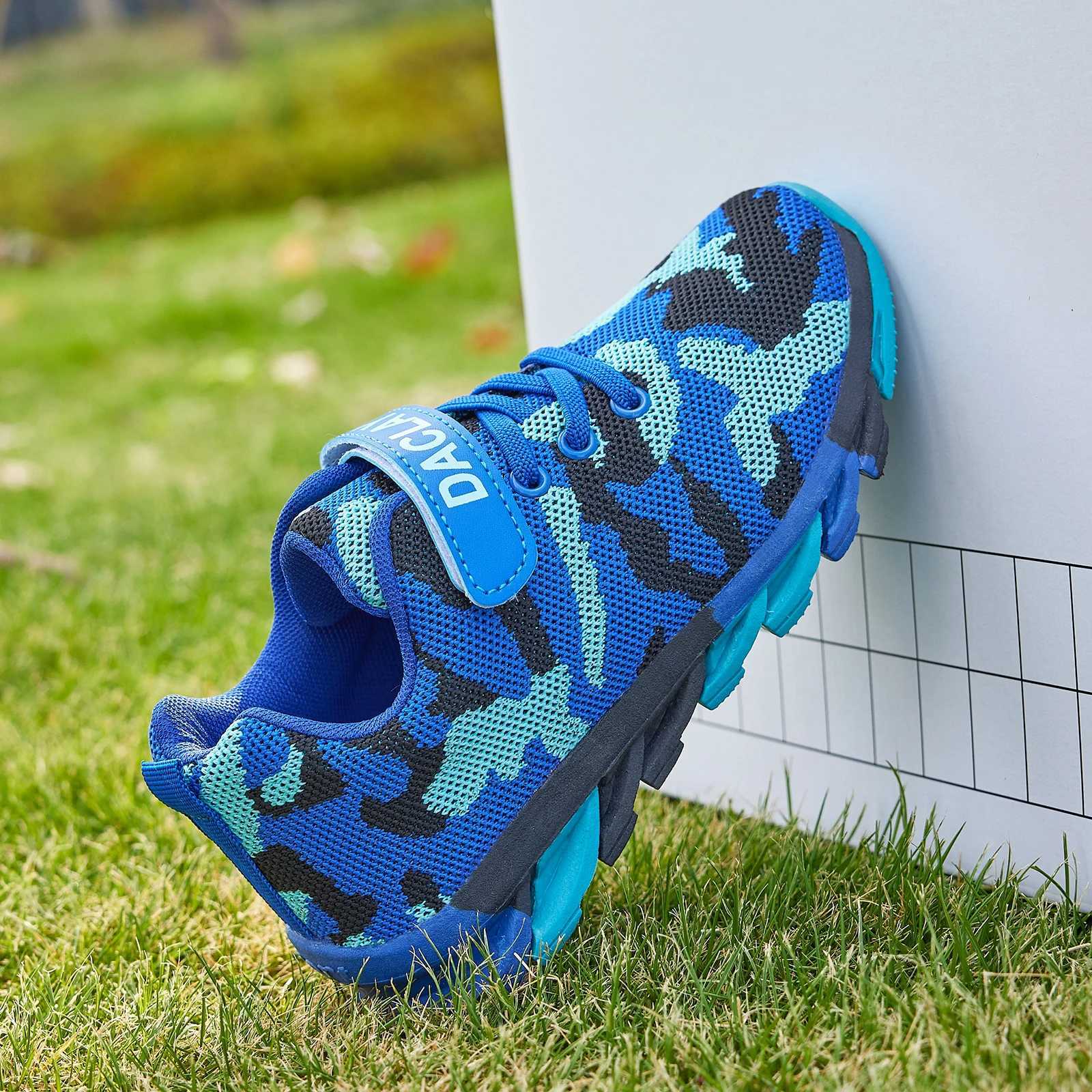 Childrens shoes running girls and boys school spring leisure sports breathable and anti slip sports shoes basketball W250407