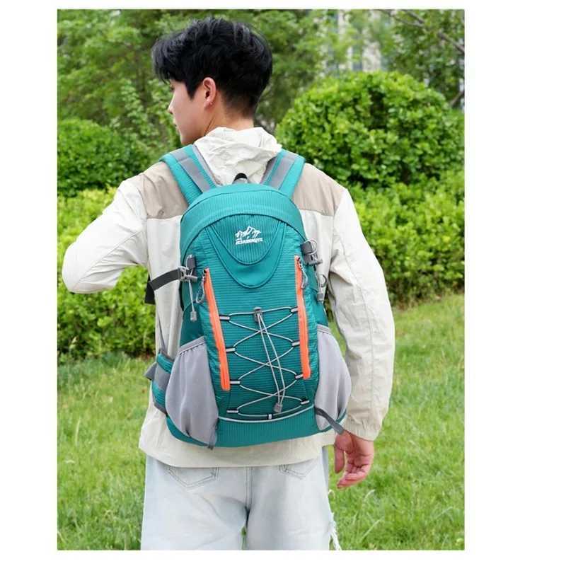 Multifunctional Waterproof Hiking Backpack Outdoor Backpack Large Capacity Nighttime Reflective Design 50LC250407