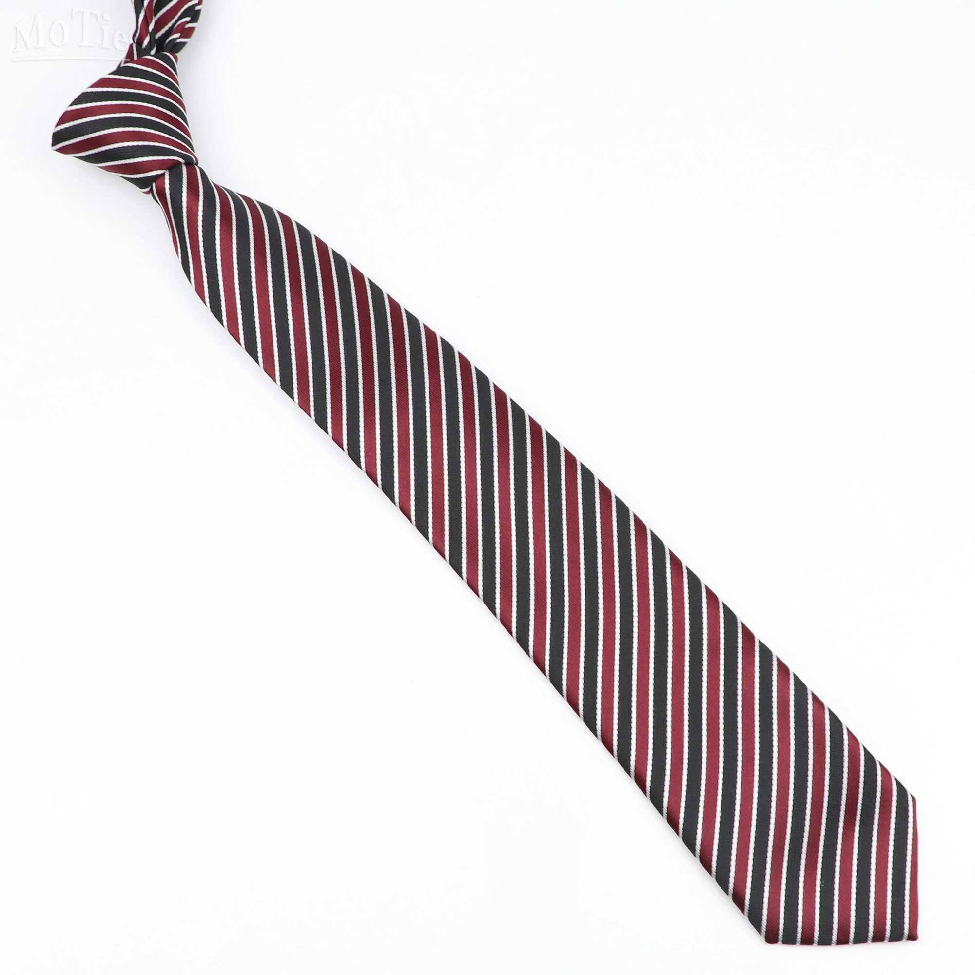 Classic Tie For Men Business Solid Color Stripe Plaid Dots 7cm Jacquard Wedding Dress Necktie Daily Wear Cravat Accessories Gift X250407
