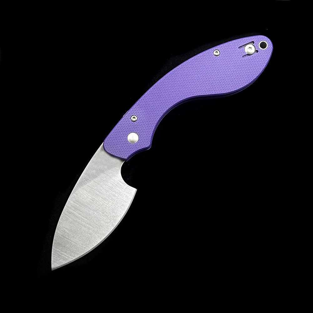 OK-C207GP Ouroboros G10/CF handle bearing folding knife X250408