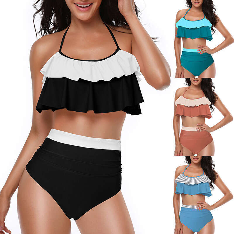 Parent Child Split Women's Bikini European American Swimsuit Wholesale, 2025 New Style, Unique and Elegant Clothing