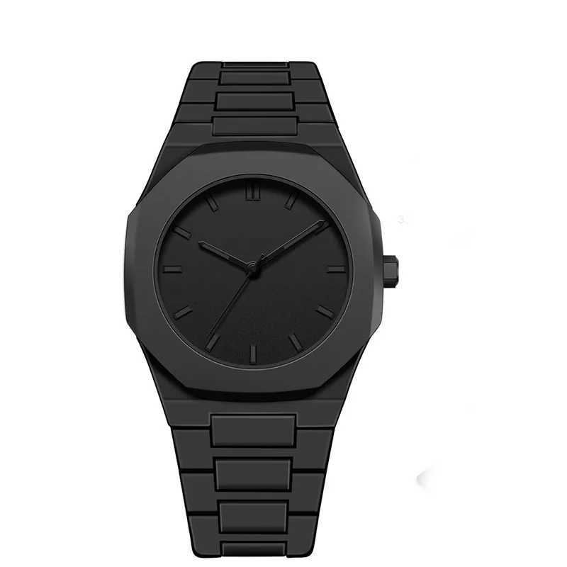 Creative Personality Arabic Numerals Circular Dial Calendar Quartz WatchPC Plastic Strap Sports Mens Watch Customization Y250407