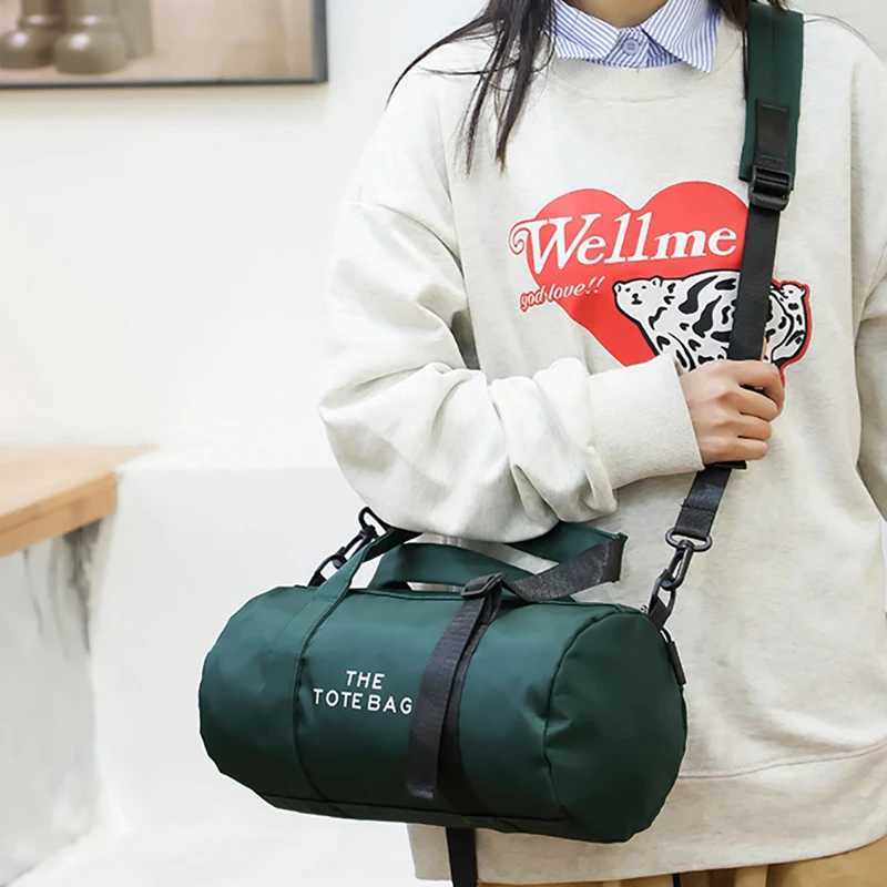 Small Fashion Gym Fitness Bag Womens Yoga Sports Travel Luggage Weekend Mini Womens Handbag Womens Shoulder BagXJ250408