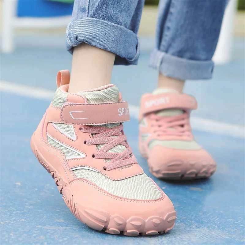 Little/Big Kid Wide High Top Barefoot Shoes 124 Street Sle Minimist Sneakers Suitable for Boys/Girls W250407