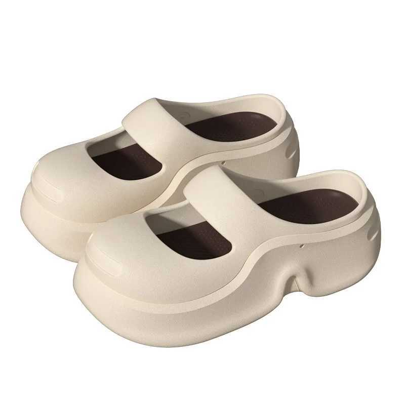 EVA casual slippers for womens apartments designer platform shoes for womens Fi beach summer sandals for womens thick soled shoes indoorXJ250407