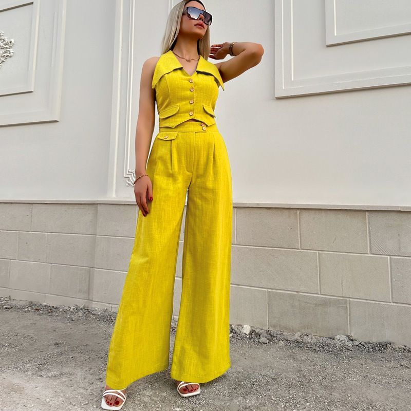 Women's Fashion High-End Ladies Casual Two-Piece Summer
