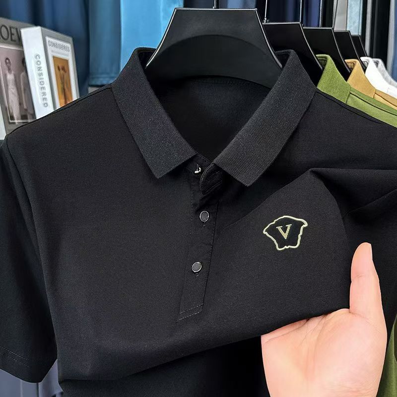 Men's Polos shirt mens designer polo tops Letter polos embroidery shirt clothing sleeved large tees printing polos summer casual short sleeve size M-4XL