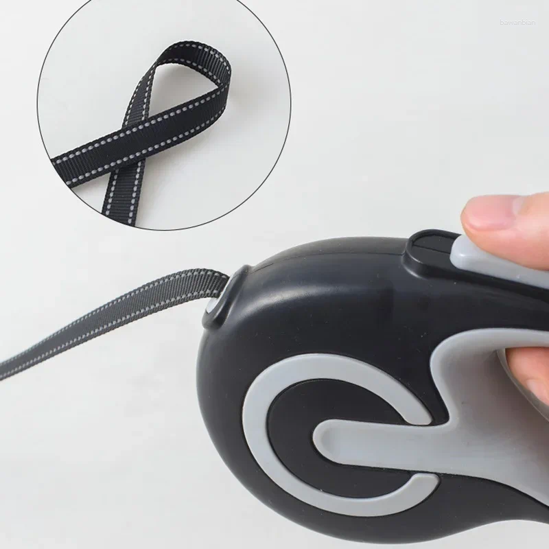 Reflective Dog Traction Ropeautomatic Contraction Puppy Pet Flexi Outdoor Walking Running Rope Lead topstamp