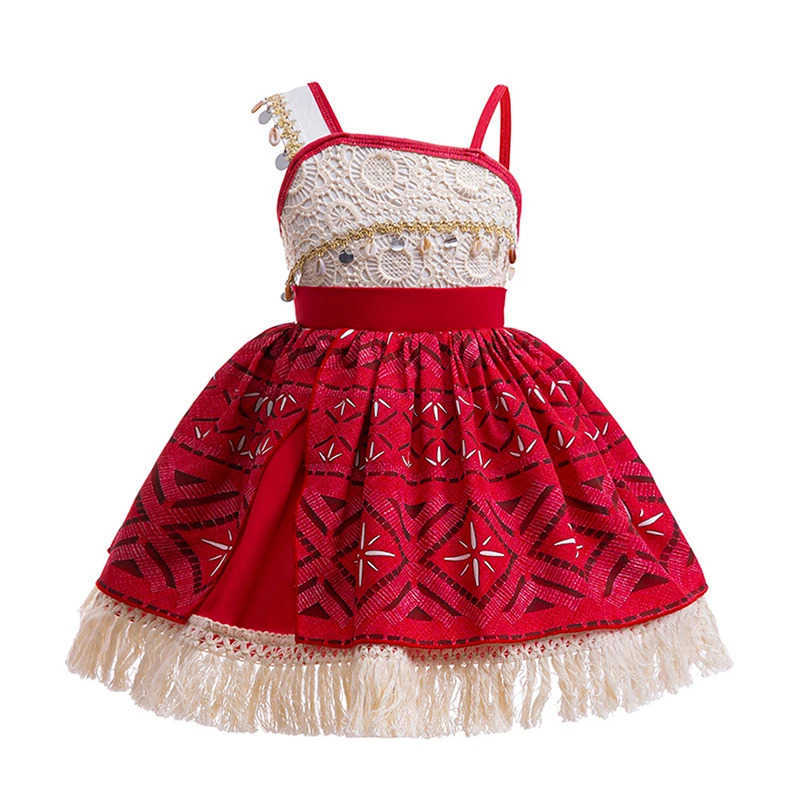 Disney New movie Maona 2 cosplay dress girl princess Christmas party adventure costume cosplay costume children Vaiane pet pig set X250408