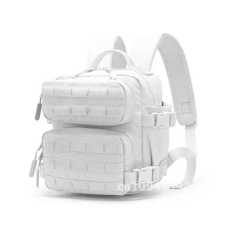 9L Mini Tactical Backpack Men Women Fitness Gym Bag Sports Lightweight Rucksack Hiking Wateproof Outdoor Backpack Travel CampingC250407