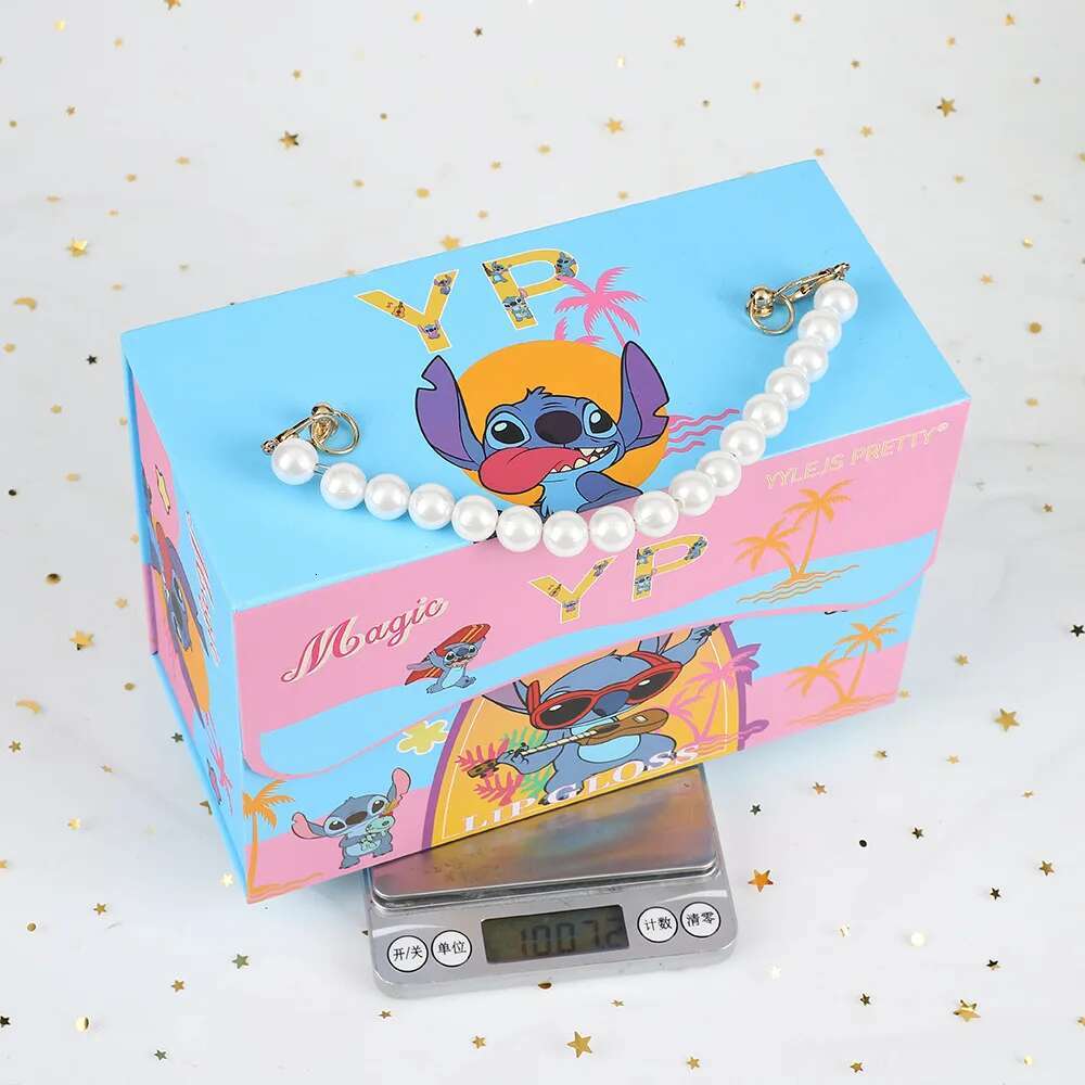 24Pcs Cute Cartoon Shimmer Gloss Set 6 Colors Gift Box Magic Color Changing Lip Oil Lips Cosmestic