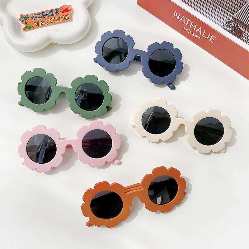 New Kids Children Round wer Sunglasses Girls Boys Baby Sport Shades Glasses UV400 Outdoor Sun Protection Eyewear