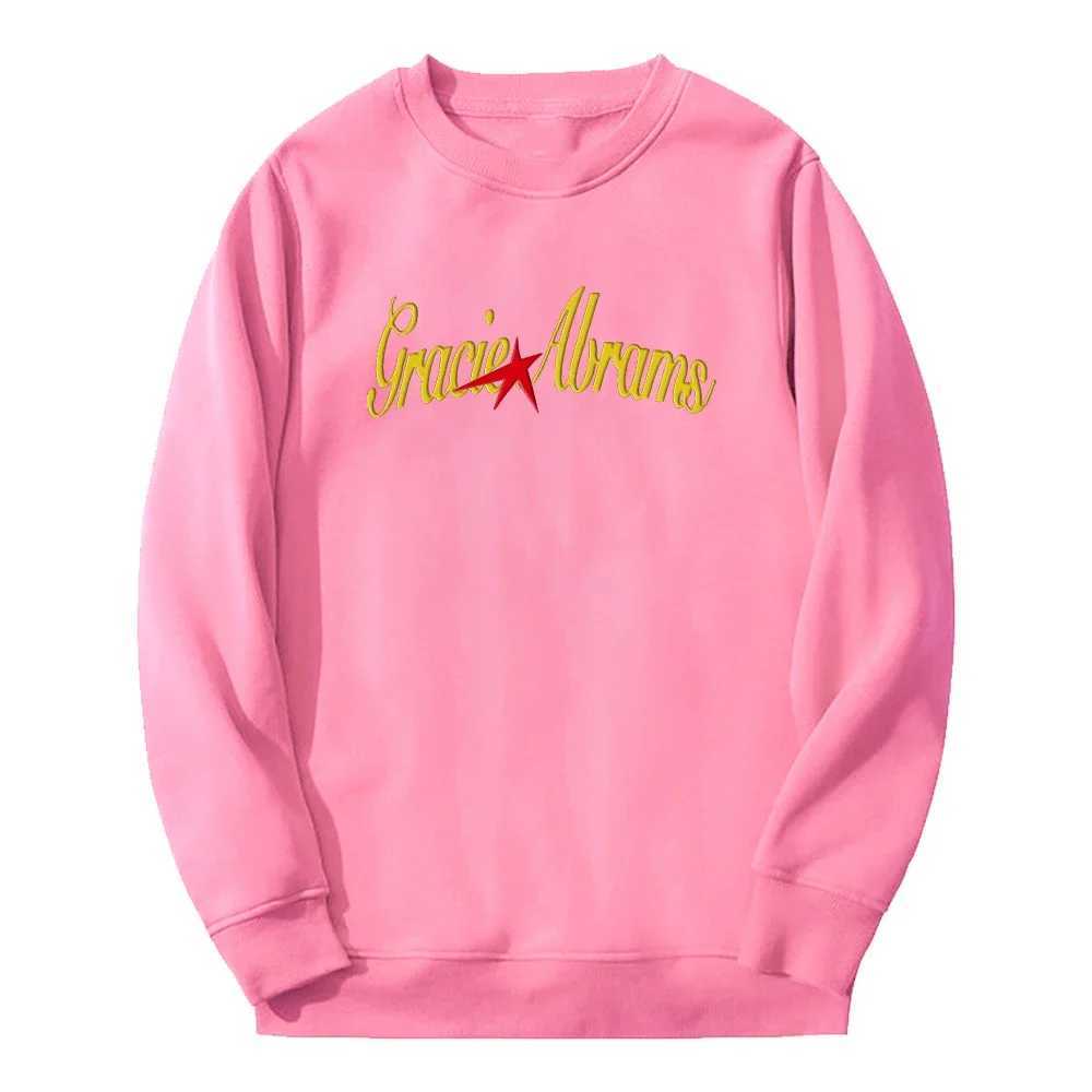 Gracie Abrams Star Merch Sweatshirt 2024 Tour Crewneck Long Sleeve Street Clothing Mens Fashion Mens Clothing W250408