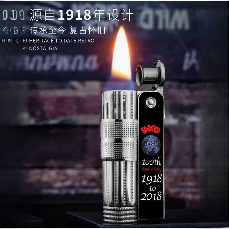 IMCO Flint Gasoline Lighter 100th Anniversary Nostalgic Limited Edition Cigar CollectionXJ250407