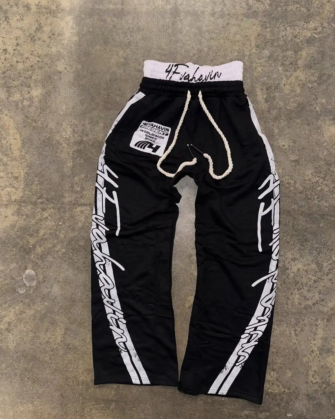 Y2k Fashion Pants American Street Trend Brand Hip Hop Mens Slow Running Drag Sports Oversized Cargo Transporter 250403