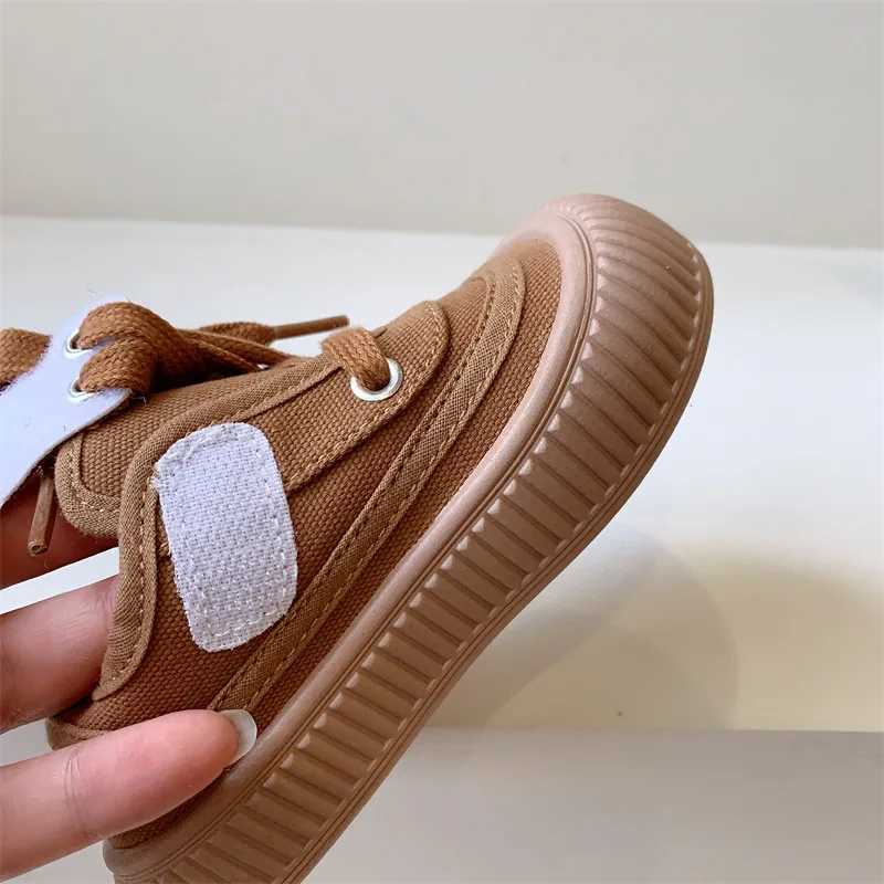 Childrens canvas shoes low cut childrens shoes girls cookie shoes childrens shoes boys shoes breathable sports shoes Tenis baby shoes W250407