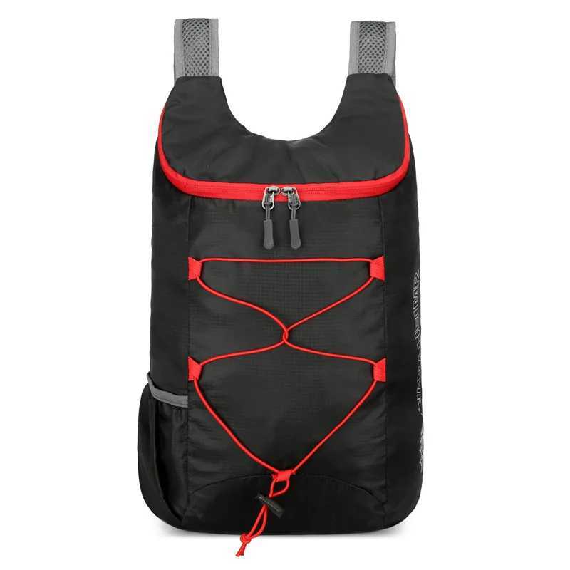 10L Foldable Portable Backpack Splashproof Folding Mountaineering Bag Ultrght Travel Daypack Bag Sports Daypack for Men WomenC250407