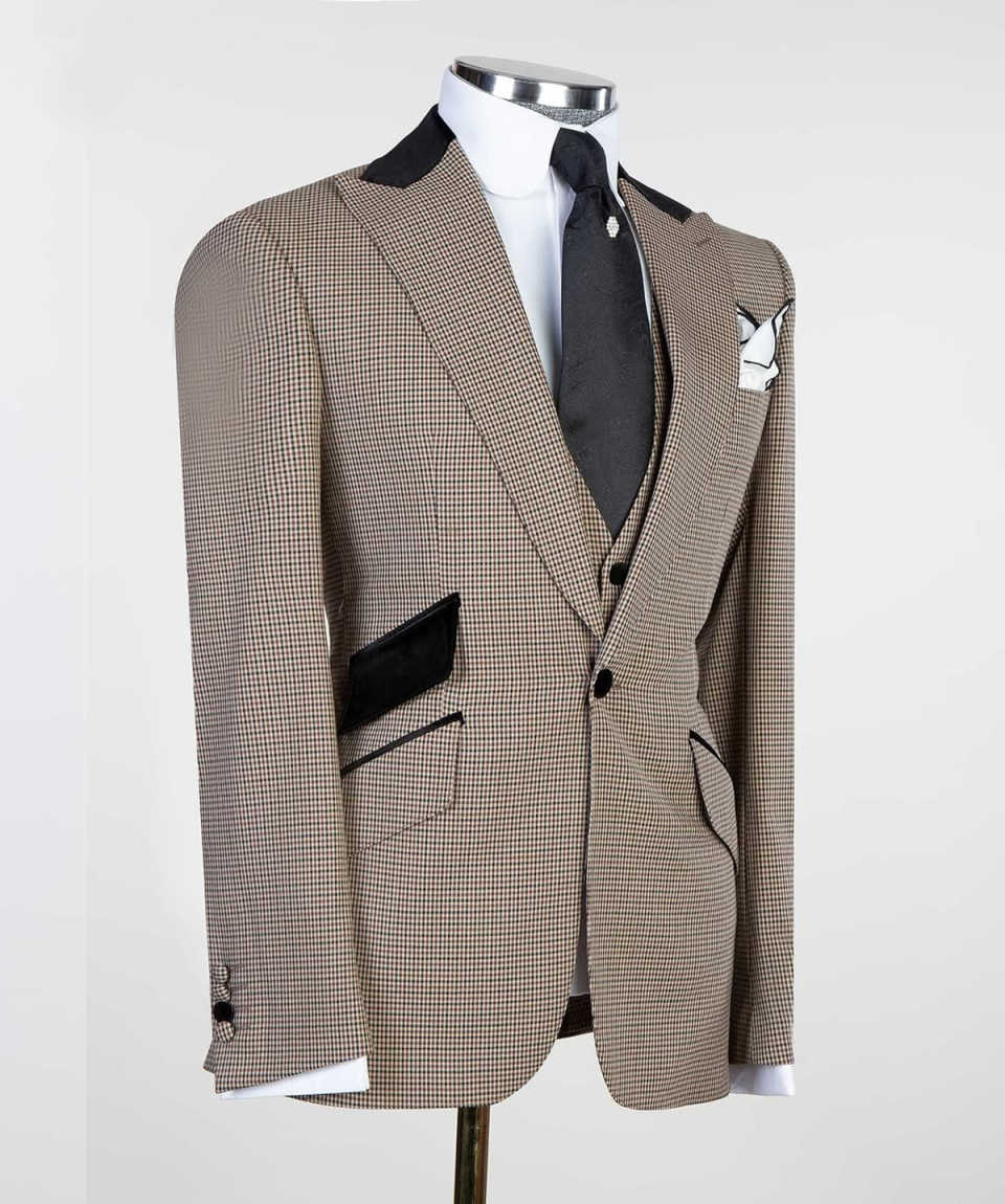 Classic Men Suit Wedding Men's Suit Party Suit Business 2-PCS Coat Vest Slim Tailor-Made Groom Groomsman Formal Occasions Size Customized M251021
