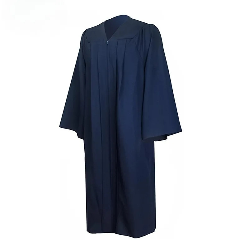 for Highs School College Bachelors Adult Graduation Robe Set Women Man Gift Graduation Gowns and Caps Tassels Set 250407