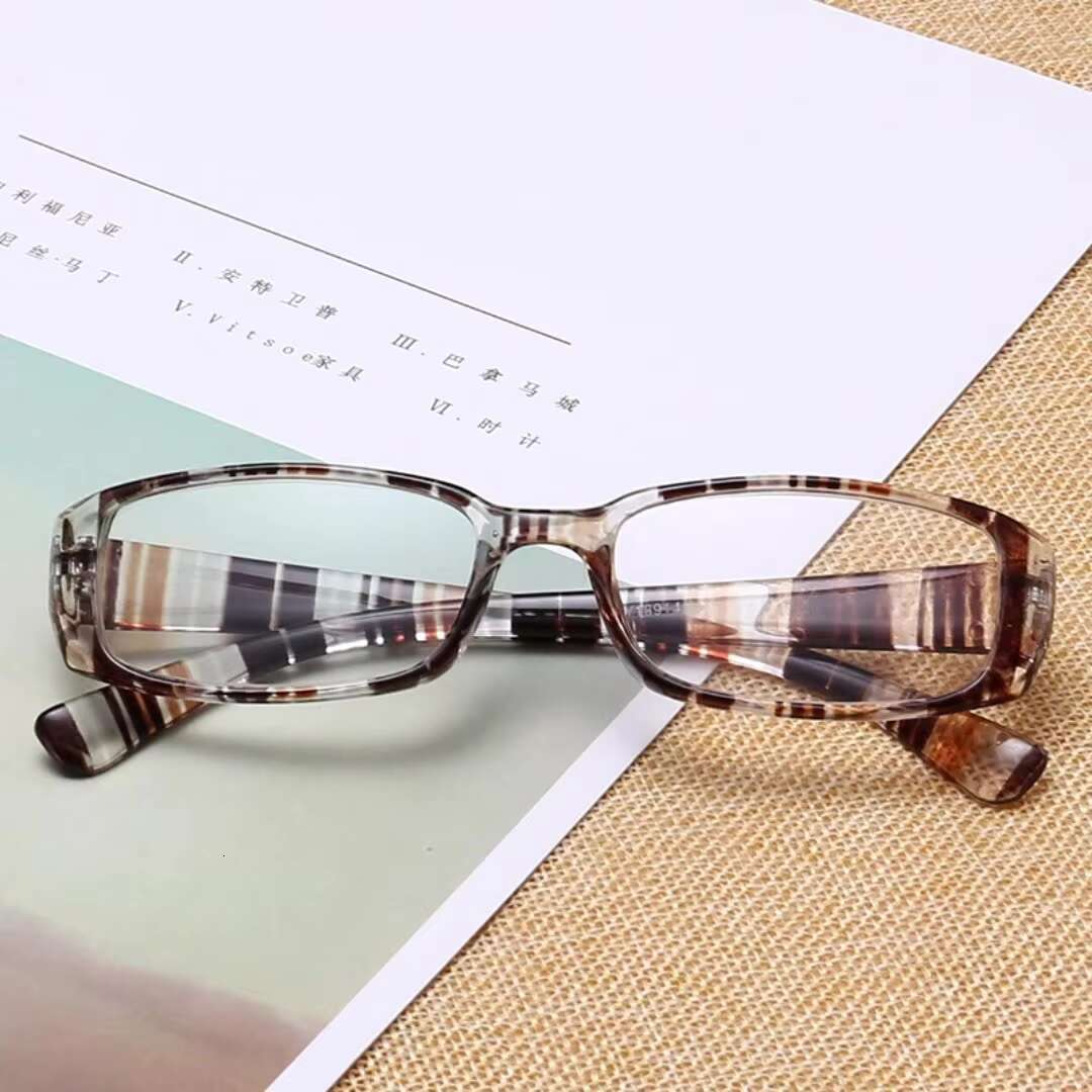 New Fashion PC Reading for Women Men Portable Full Frame Presbyc Glasses