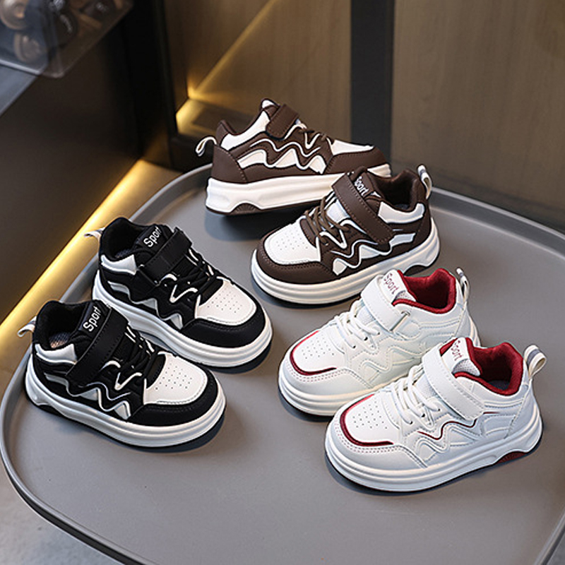 Toddler Baby Kids Fashion Design Walking Shoes Sneakers Cutefeet Non-slip Casual Shoes Boys Girls Outdoor Board Shoes Size 21 - 32 C0624