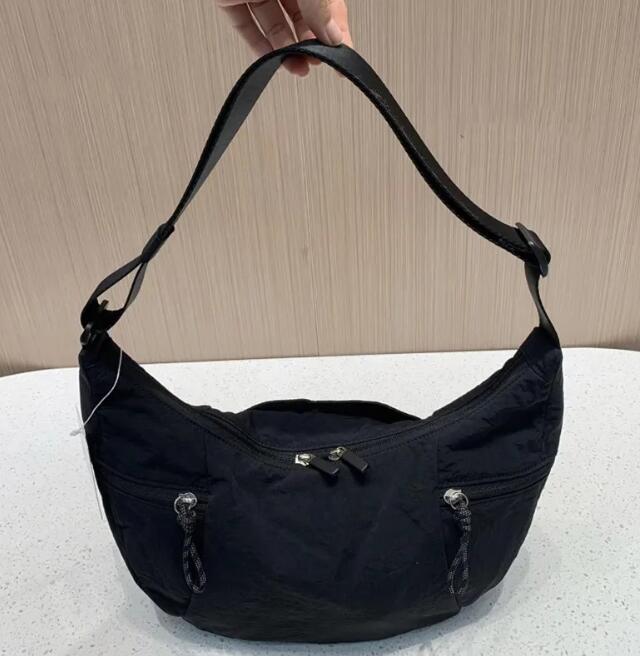 ner L Letter yoga bags Soft lightweight single shoulder underarm Bag louchy 6L and 13L capacity crossbody bag