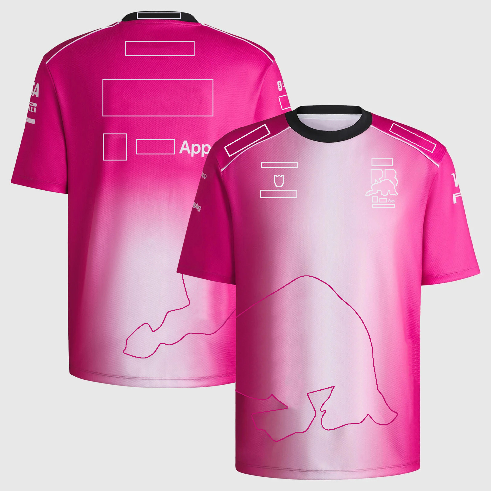 2025 F1 Team Special T-shirt New Formula 1 Racing Men T-shirt Driver Jersey Tops F1 Fans Summer Crew Neck Short Sleeved T-shirt Custom