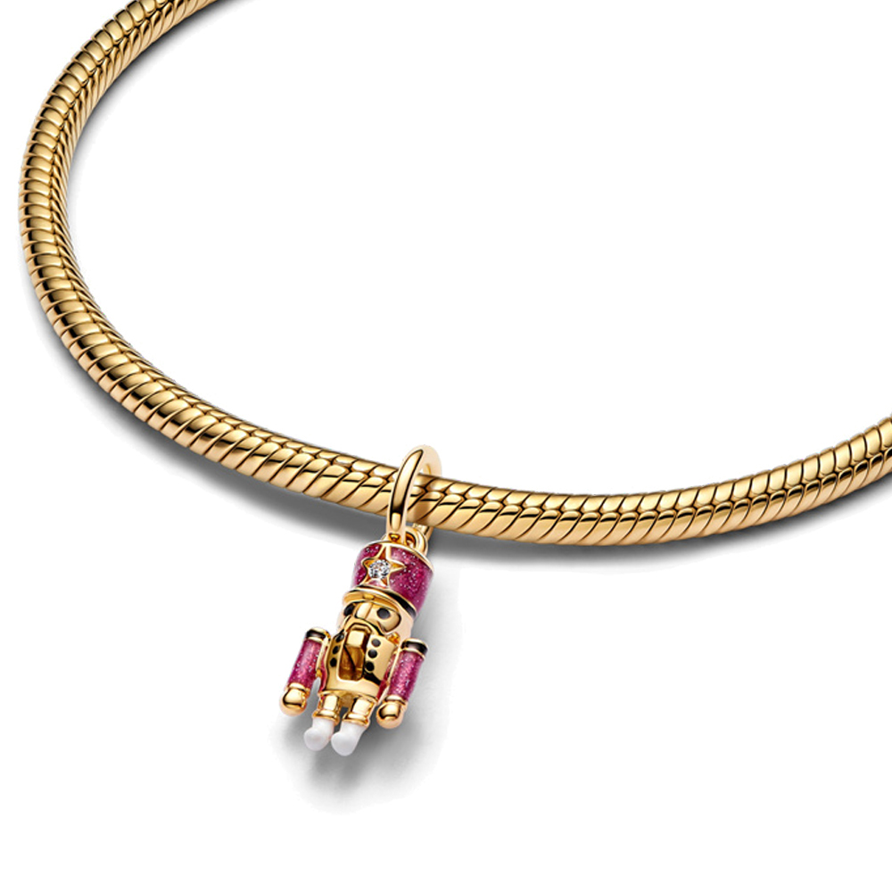 FewDook New Year 2025 Christmas Series Reindeer Elf Bell Wreath Murano Glass Bead Fit Pan Charms Bracelets Making X-mas Fashion Jewelry Gift DIY