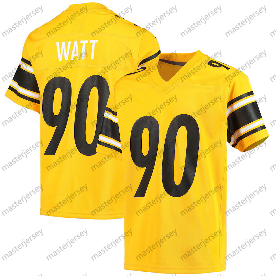 90 Watt Football Jersey Pickens Polamalu Bettis Harris Fields Custom Football Jerseys Mens Womens Youth