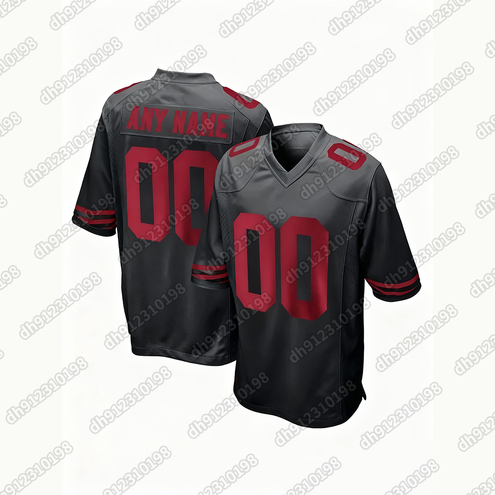 Custom Football 2025 Rivalries Jersey Brock Purdy George Kittle Fred Warner Christian McCaffrey Mac Jones Competitive version jersey Men's, women