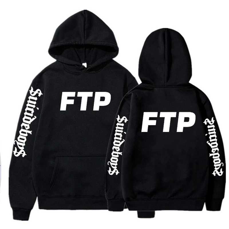 Suicide Boy Ftp Hoodie Rap Music Men and Women Hip Hop Sportswear Harajuku Pullover Winter Gift to Fans W250408