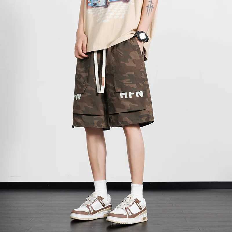 New summer mens cotton camouflage shorts mens casual clothing denim beach jogging shorts mens hot direct transportXJ250407
