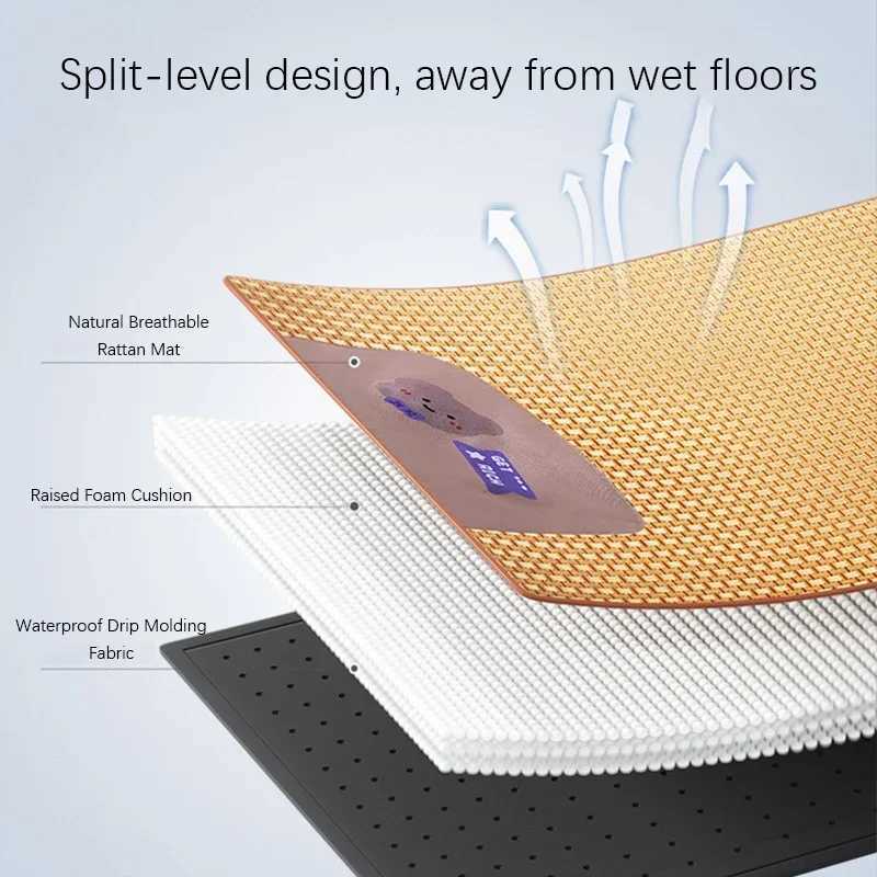 New Pet Spring/Summer Cool Mat Seasonal Mat Universal Dog Nest Cat Provides Breathable Moisture Proof Cool But Not Cold Y250407