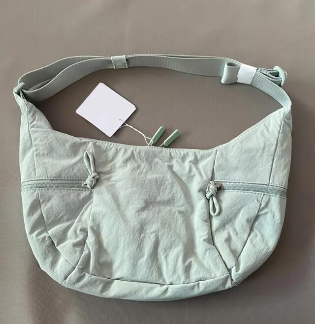 ner L Letter yoga bags Soft lightweight single shoulder underarm Bag louchy 6L and 13L capacity crossbody bag