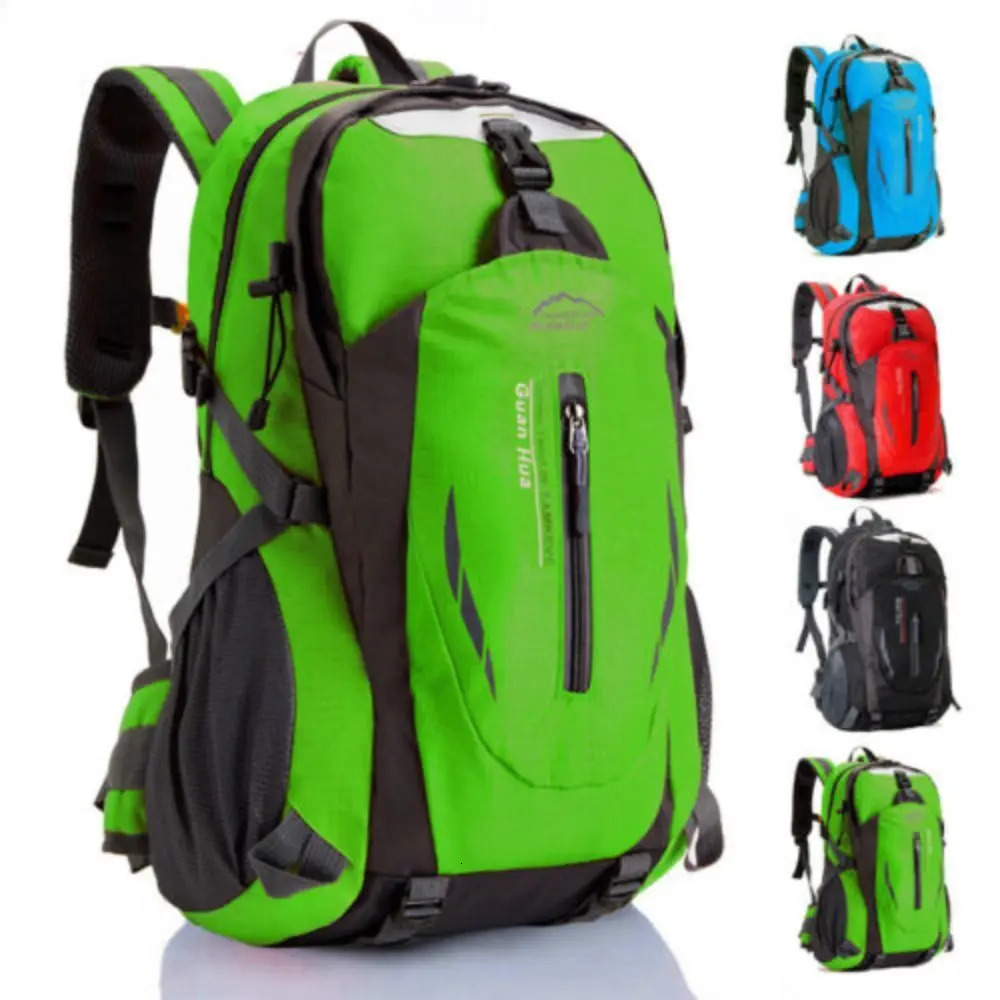 Durable Camping Backpack 40L Large Capacity Travel Rucksack Nylon Waterproof Outdoor Bags Hiking Travel Bag 250407